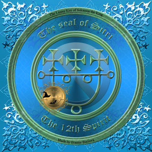 Demon Sitri é descrito na Goetia e este é o seu selo.